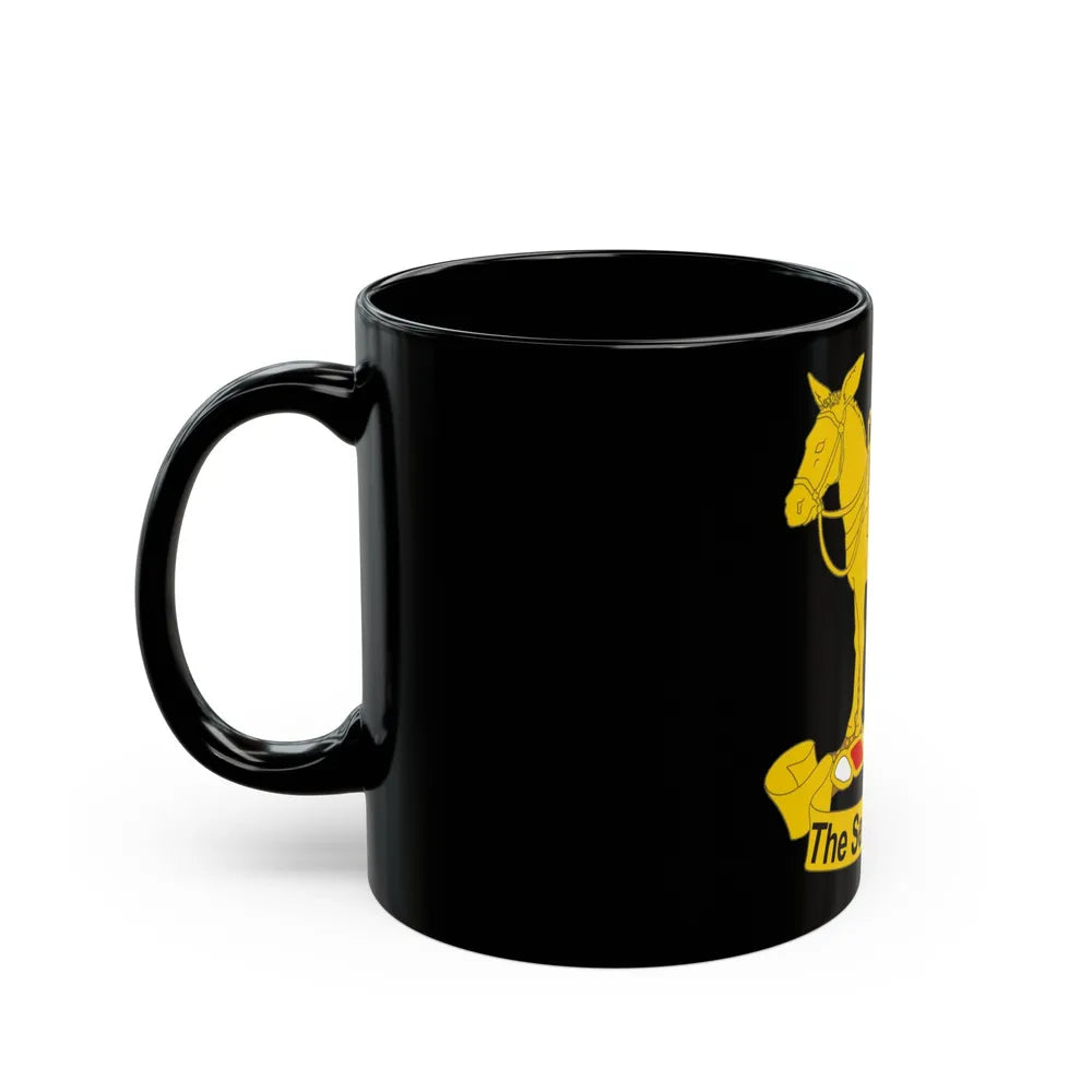 2nd Field Artillery Regiment (U.S. Army) Black Coffee Mug-Go Mug Yourself