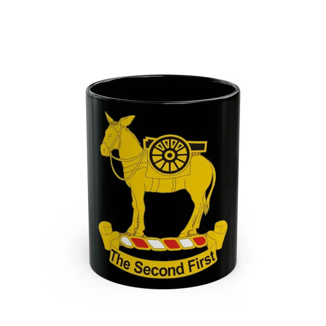 2nd Field Artillery Regiment (U.S. Army) Black Coffee Mug - Go Mug Yourself