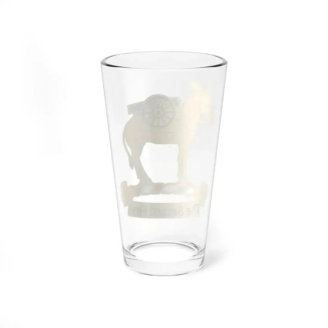 2nd Field Artillery Regiment (U.S. Army) Pint Glass 16oz - Go Mug Yourself