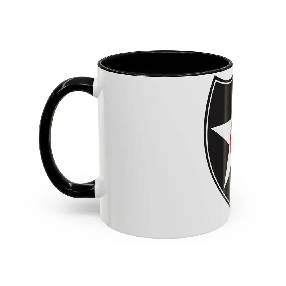 2nd Infantry Division (U.S. Army) Accent Coffee Mug - Go Mug Yourself