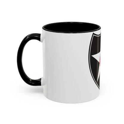 2nd Infantry Division (U.S. Army) Accent Coffee Mug - Go Mug Yourself