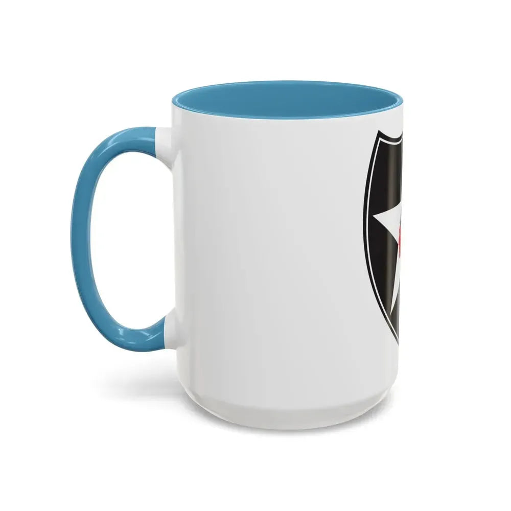 2nd Infantry Division (U.S. Army) Accent Coffee Mug - Go Mug Yourself