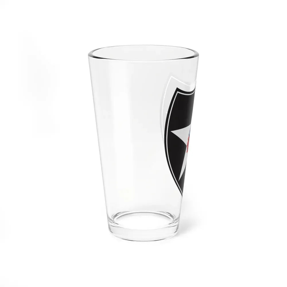 2nd Infantry Division (U.S. Army) Pint Glass 16oz - Go Mug Yourself