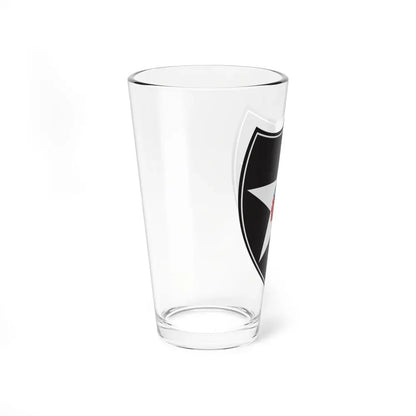 2nd Infantry Division (U.S. Army) Pint Glass 16oz - Go Mug Yourself