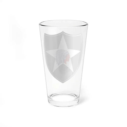 2nd Infantry Division (U.S. Army) Pint Glass 16oz - Go Mug Yourself