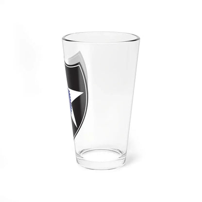 2nd Infantry Division (U.S. Army) Pint Glass 16oz - Go Mug Yourself