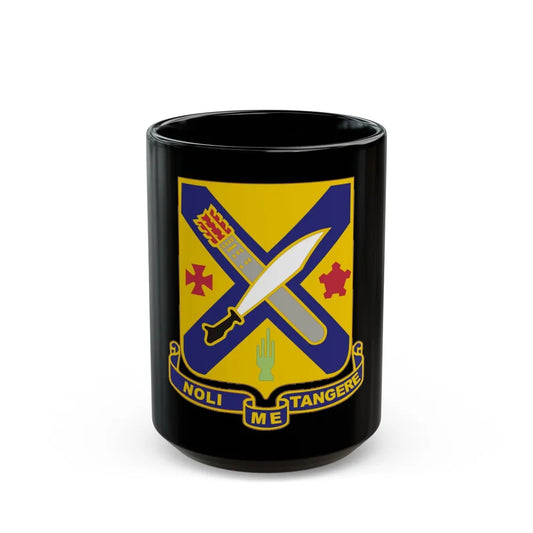 2nd Infantry Regiment (U.S. Army) Black Coffee Mug-15oz-Go Mug Yourself