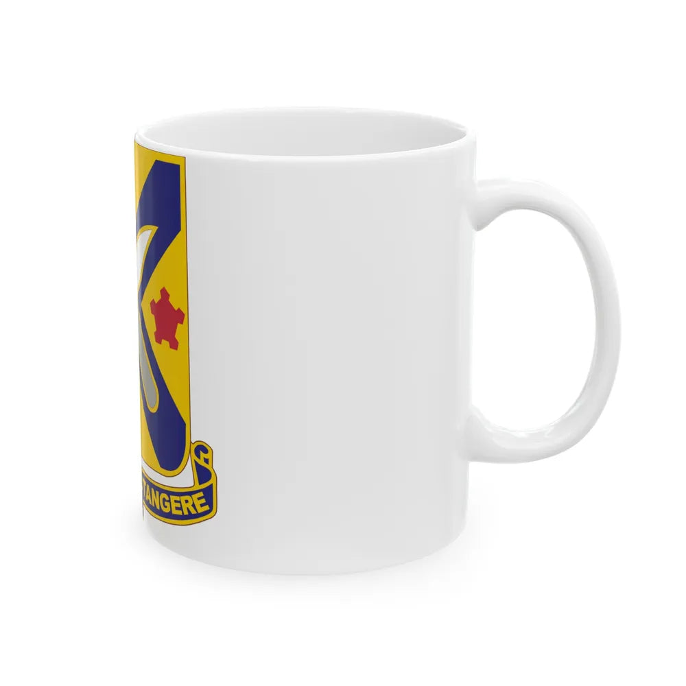 2nd Infantry Regiment (U.S. Army) White Coffee Mug-Go Mug Yourself