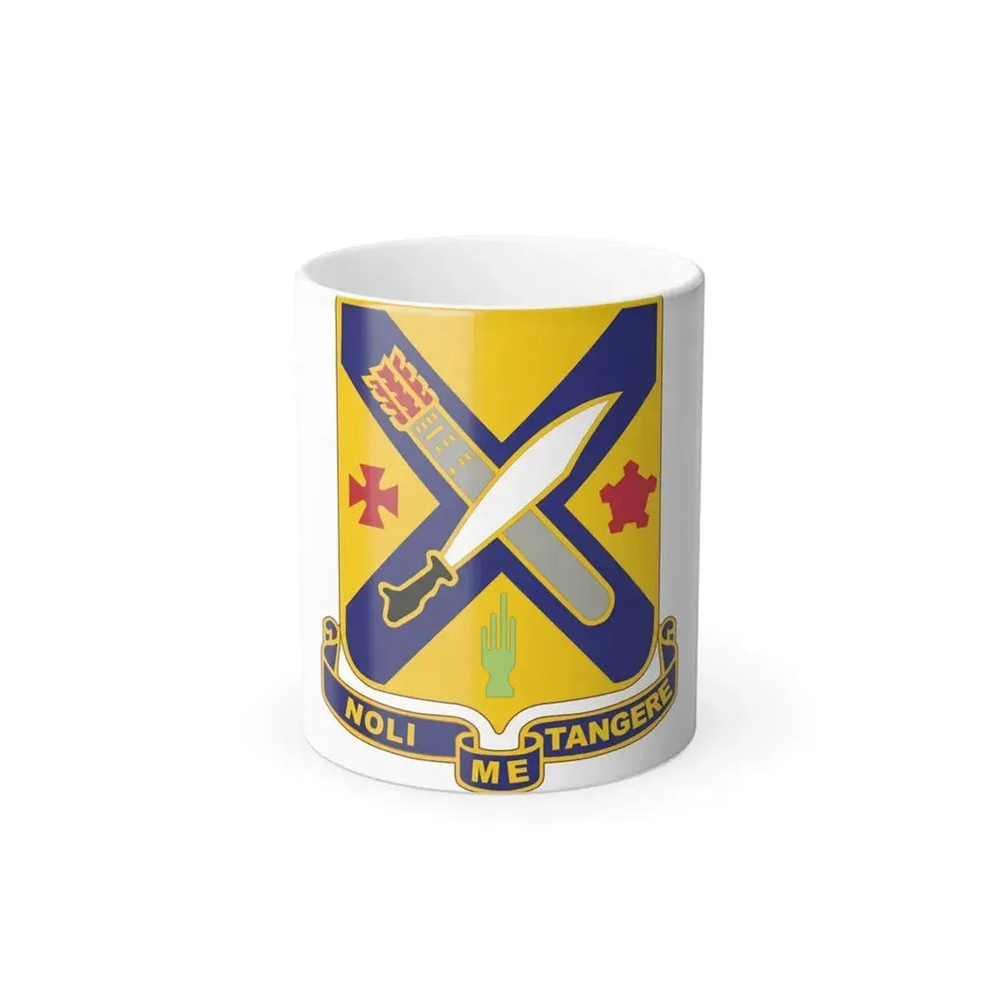2nd Infantry Regiment (U.S. Army) Color Changing Coffee Mug 11oz - Go Mug Yourself