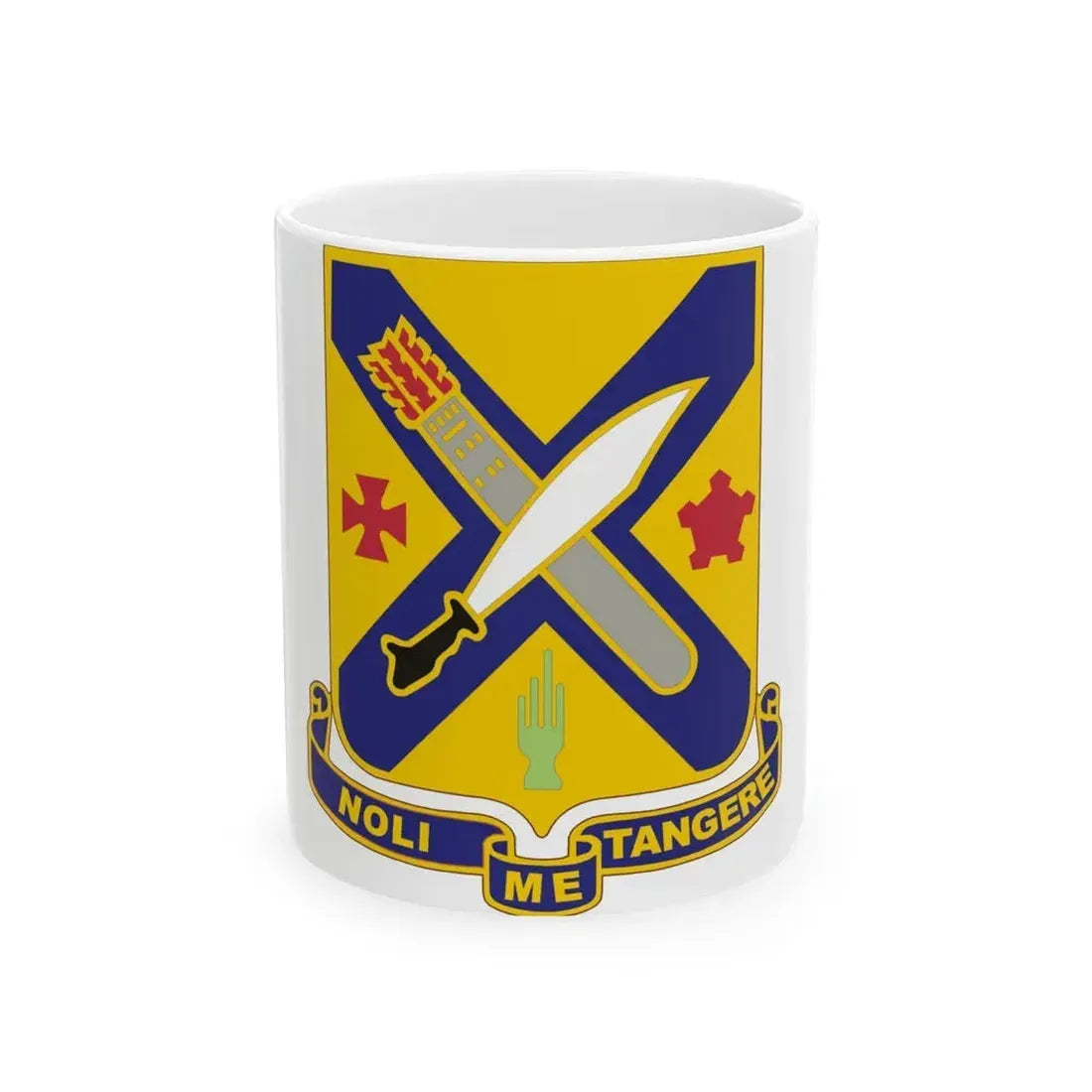 2nd Infantry Regiment (U.S. Army) White Coffee Mug 11oz - Go Mug Yourself