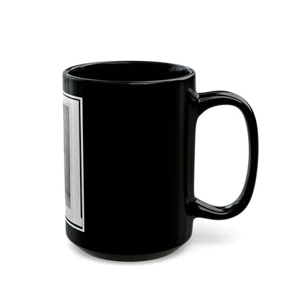2nd Lieutenant Albert Sidney Smith, Union Officer, Full-Length Portrait, Standing, Facing Front (U.S. Civil War) Black Coffee Mug - Go Mug Yourself