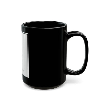 2nd Lieutenant Albert Sidney Smithschmidt, Union Officer, Head-And-Shoulders Portrait, Facing Front (U.S. Civil War) Black Coffee Mug - Go Mug Yourself