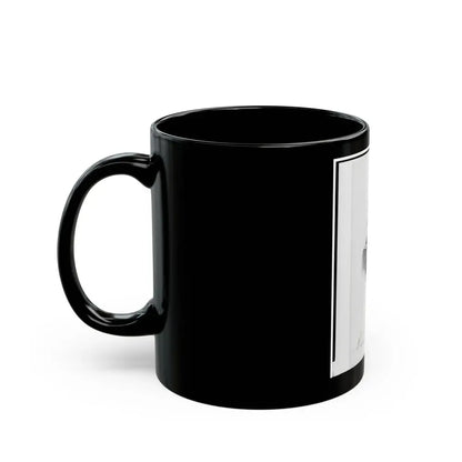 2nd Lieutenant Albert Sidney Smithschmidt, Union Officer, Head-And-Shoulders Portrait, Facing Front (U.S. Civil War) Black Coffee Mug - Go Mug Yourself