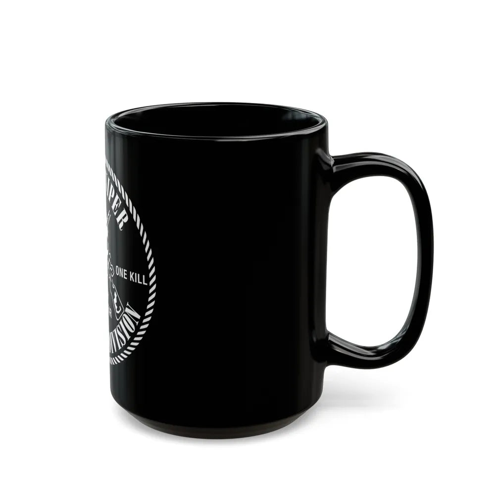 2nd Marine Division Scout Sniper (USMC) Black Coffee Mug-Go Mug Yourself