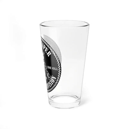 2nd Marine Division Scout Sniper (USMC) Pint Glass 16oz - Go Mug Yourself