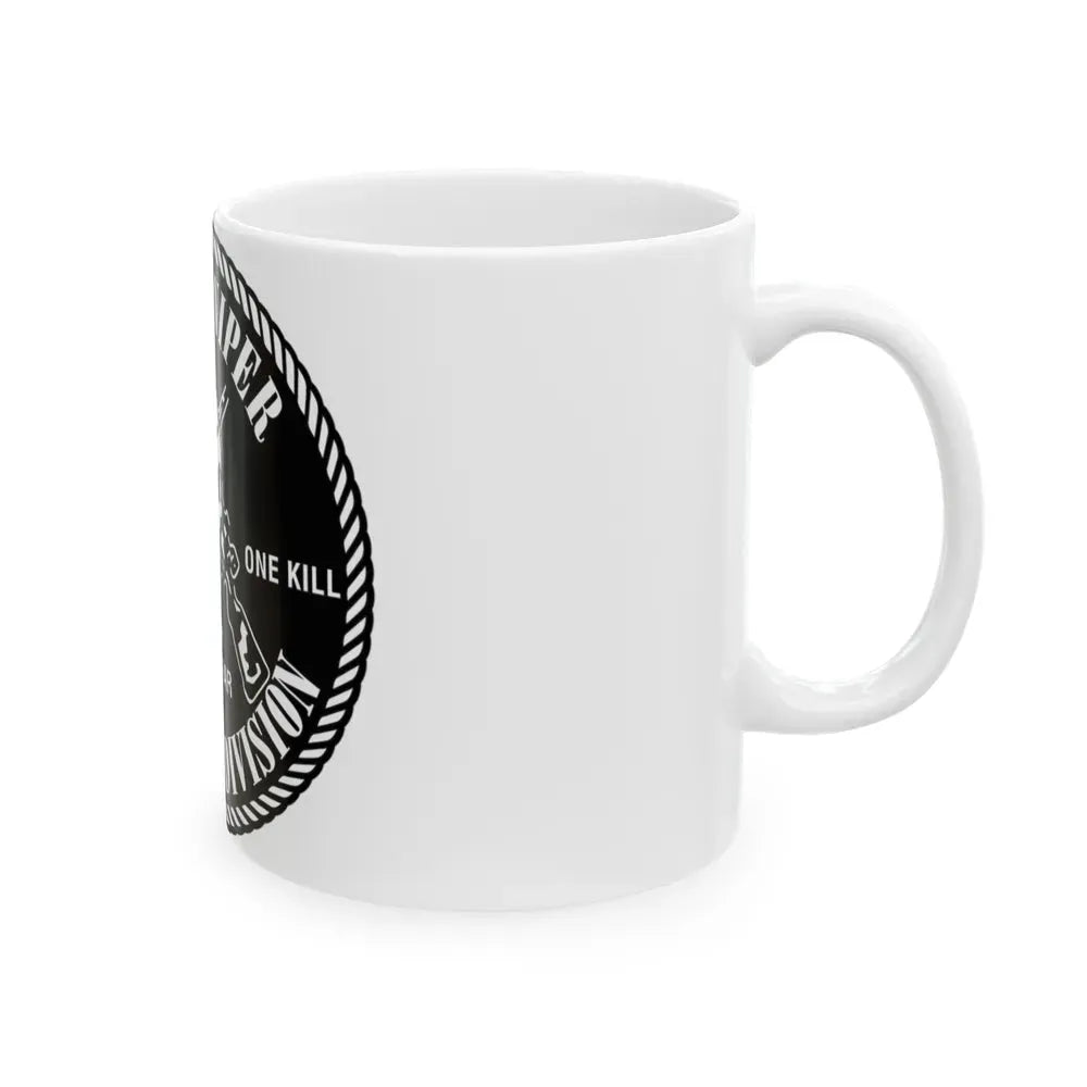 2nd Marine Division Scout Sniper (USMC) White Coffee Mug - Go Mug Yourself