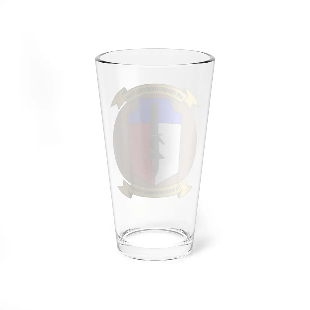 2nd Marine Expiditionary Brigade Air Ground Logistics Team (USMC) Pint Glass 16oz-Go Mug Yourself