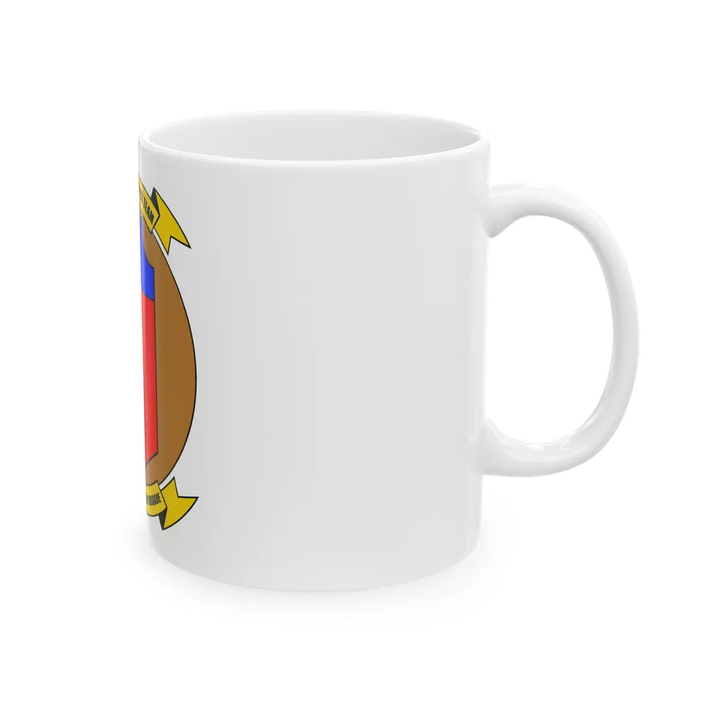 2nd Marine Expiditionary Brigade Air Ground Logistics Team (USMC) White Coffee Mug-Go Mug Yourself