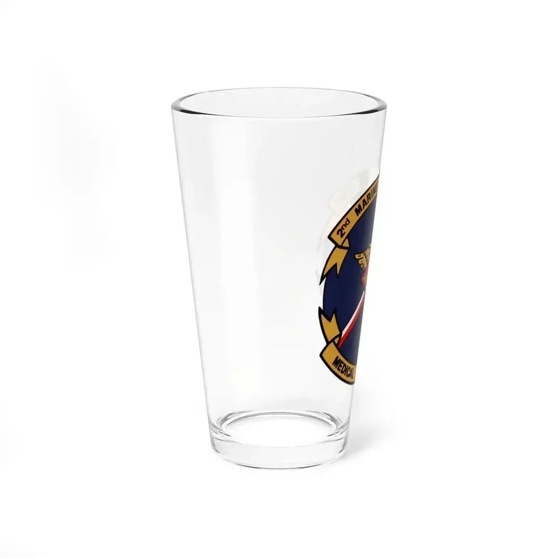 2nd MAW Medical Dept (USMC) Pint Glass 16oz - Go Mug Yourself