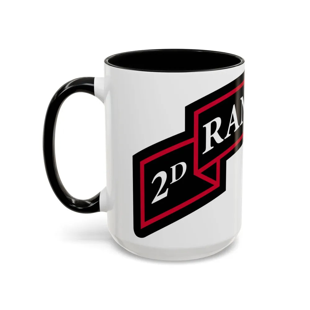 2nd Ranger Battalion (U.S. Army) Accent Coffee Mug-Go Mug Yourself