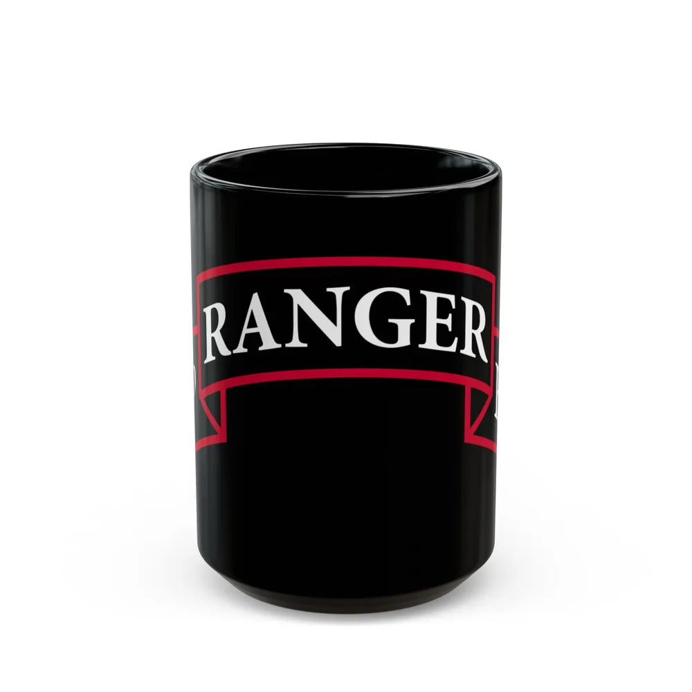 2nd Ranger Battalion (U.S. Army) Black Coffee Mug-15oz-Go Mug Yourself