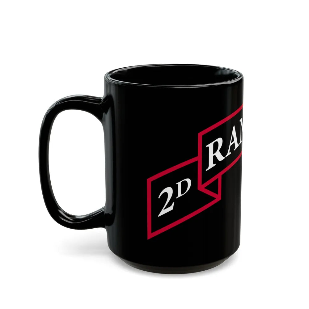 2nd Ranger Battalion (U.S. Army) Black Coffee Mug-Go Mug Yourself