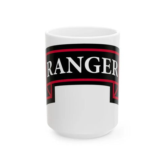 2nd Ranger Battalion (U.S. Army) White Coffee Mug-15oz-Go Mug Yourself