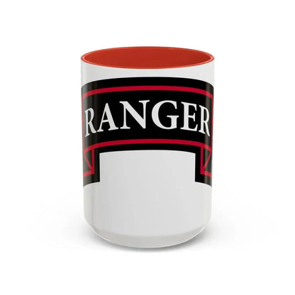 2nd Ranger Battalion (U.S. Army) Accent Coffee Mug 15oz Black - Go Mug Yourself