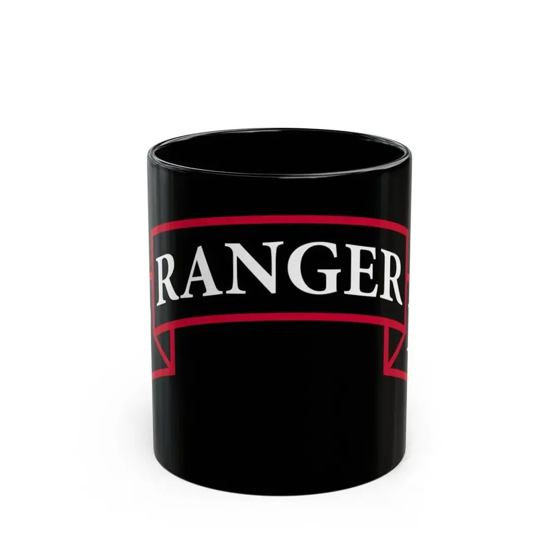 2nd Ranger Battalion (U.S. Army) Black Coffee Mug 11oz - Go Mug Yourself