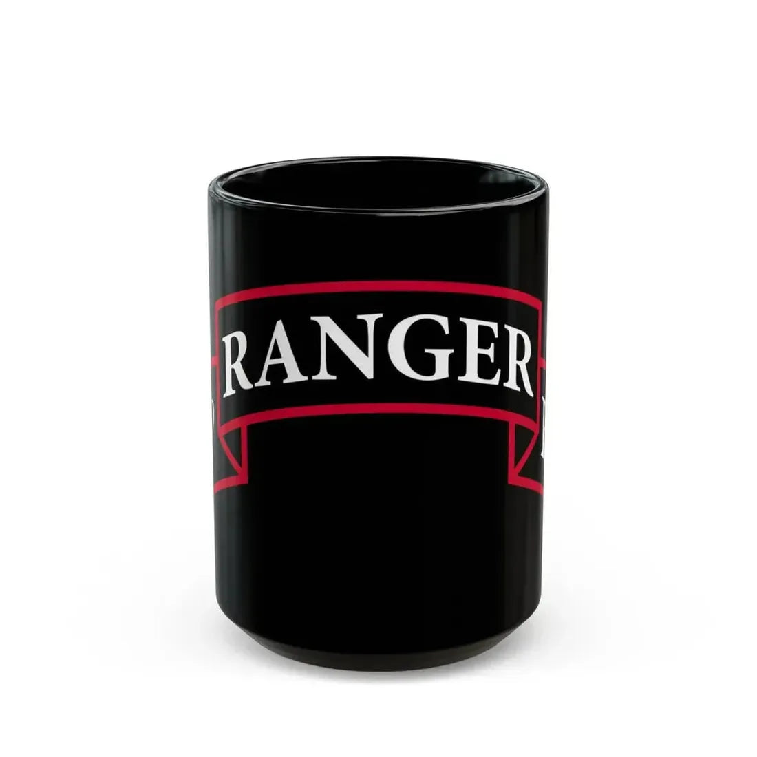 2nd Ranger Battalion (U.S. Army) Black Coffee Mug 15oz - Go Mug Yourself