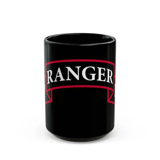 2nd Ranger Battalion (U.S. Army) Black Coffee Mug 15oz - Go Mug Yourself