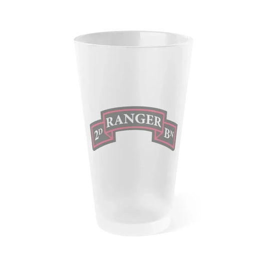 2nd Ranger Battalion (U.S. Army) Frosted Pint Glass 16oz Default Title - Go Mug Yourself