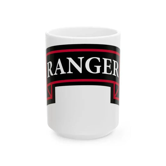 2nd Ranger Battalion (U.S. Army) White Coffee Mug 15oz - Go Mug Yourself