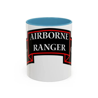 2nd Ranger Infantry Company (U.S. Army) Accent Coffee Mug 11oz Light Blue - Go Mug Yourself