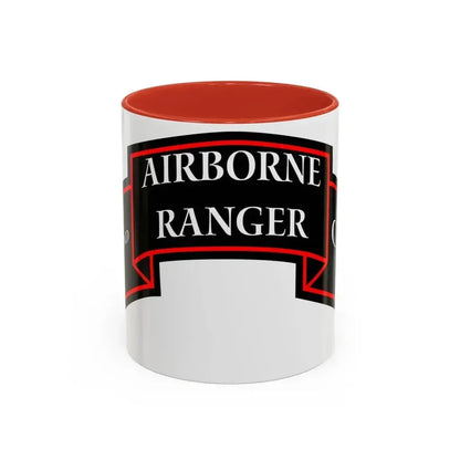 2nd Ranger Infantry Company (U.S. Army) Accent Coffee Mug 11oz Red - Go Mug Yourself