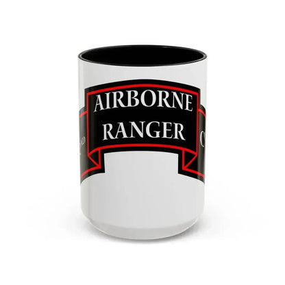 2nd Ranger Infantry Company (U.S. Army) Accent Coffee Mug 15oz Black - Go Mug Yourself