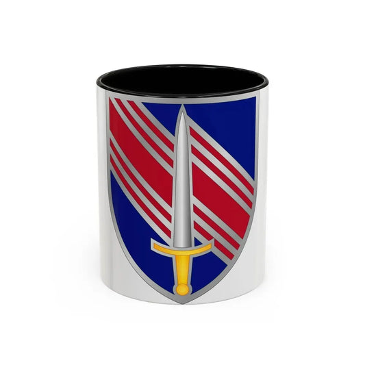 2nd Security Force Assistance Brigade (U.S. Army) Accent Coffee Mug 11oz Black - Go Mug Yourself
