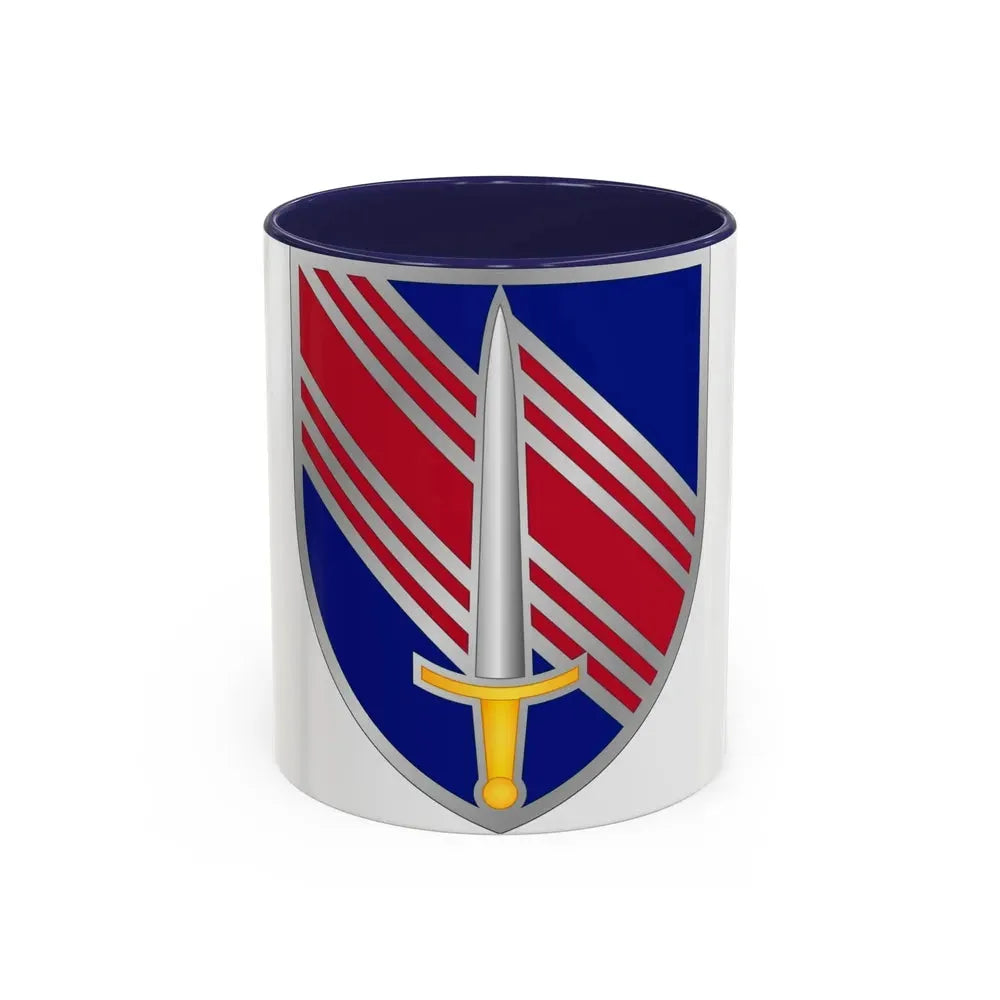 2nd Security Force Assistance Brigade (U.S. Army) Accent Coffee Mug 11oz Navy - Go Mug Yourself