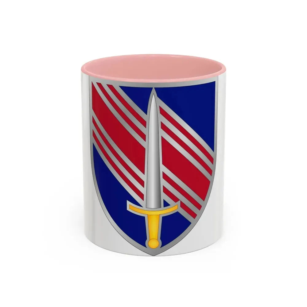 2nd Security Force Assistance Brigade (U.S. Army) Accent Coffee Mug 11oz Pink - Go Mug Yourself