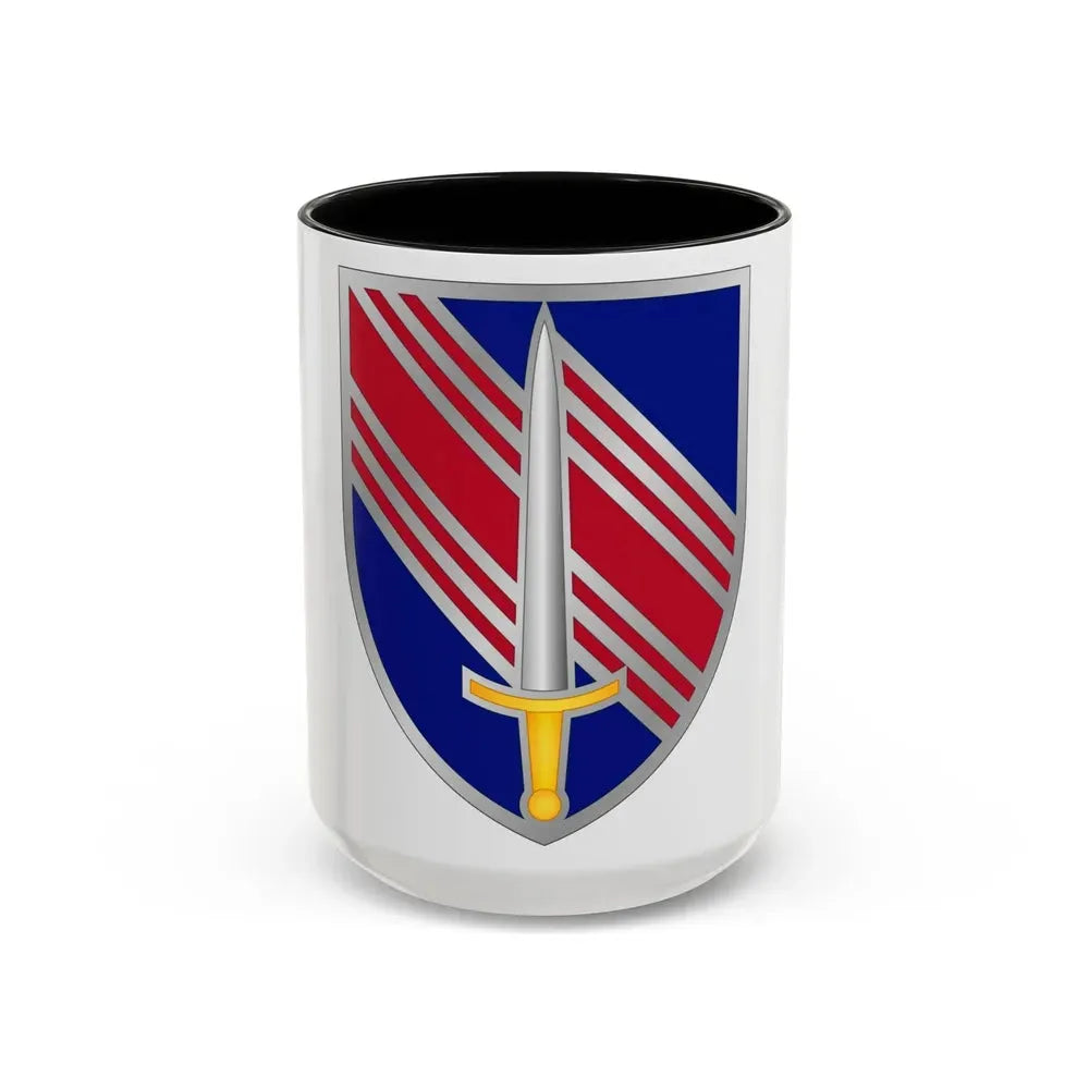 2nd Security Force Assistance Brigade (U.S. Army) Accent Coffee Mug 15oz Black - Go Mug Yourself