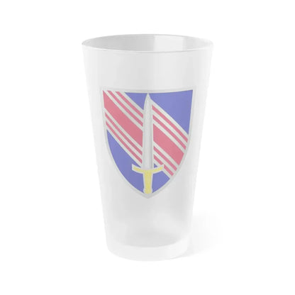 2nd Security Force Assistance Brigade (U.S. Army) Frosted Pint Glass 16oz Default Title - Go Mug Yourself