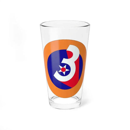 3 Air Force (U.S. Army) Pint Glass 16oz 16oz - Go Mug Yourself
