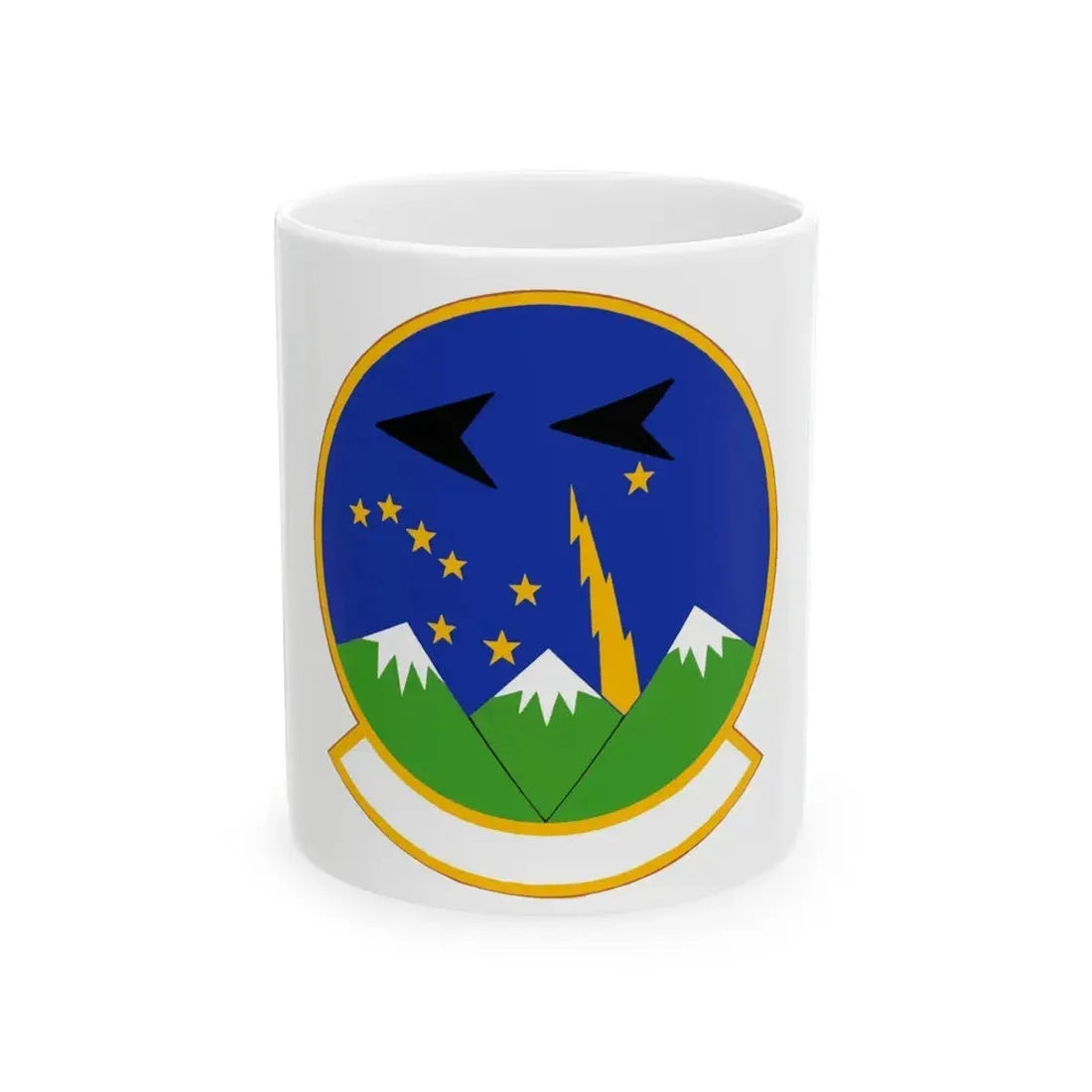 3 Air Support Operations Squadron PACAF (U.S. Air Force) White Coffee Mug - Go Mug Yourself