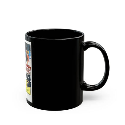 3 CAME TO KILL 1960 Movie Poster - Black Coffee Mug-Go Mug Yourself