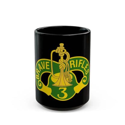 3 Cavalry Regiment 2 (U.S. Army) Black Coffee Mug 15oz - Go Mug Yourself