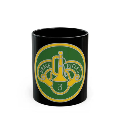 3 Cavalry Regiment 3 (U.S. Army) Black Coffee Mug 11oz - Go Mug Yourself