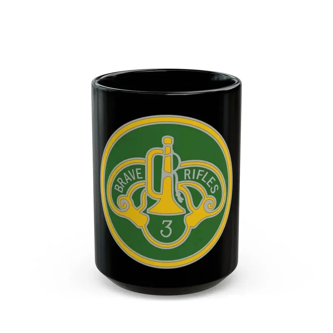 3 Cavalry Regiment 3 (U.S. Army) Black Coffee Mug 15oz - Go Mug Yourself