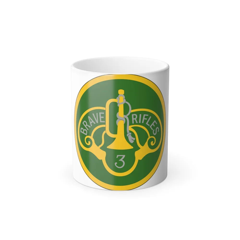 3 Cavalry Regiment (U.S. Army) Color Changing Coffee Mug-11oz-Go Mug Yourself