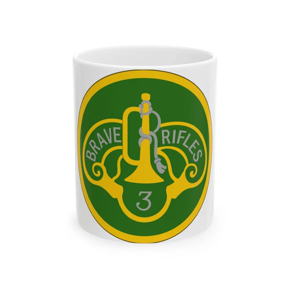 3 Cavalry Regiment (U.S. Army) White Coffee Mug-11oz-Go Mug Yourself