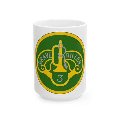 3 Cavalry Regiment (U.S. Army) White Coffee Mug-15oz-Go Mug Yourself